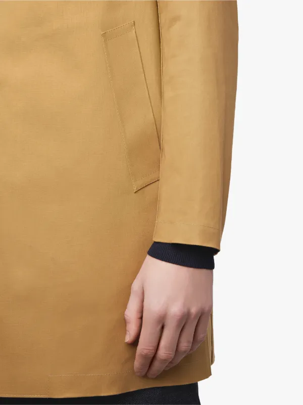 bonded short raincoat