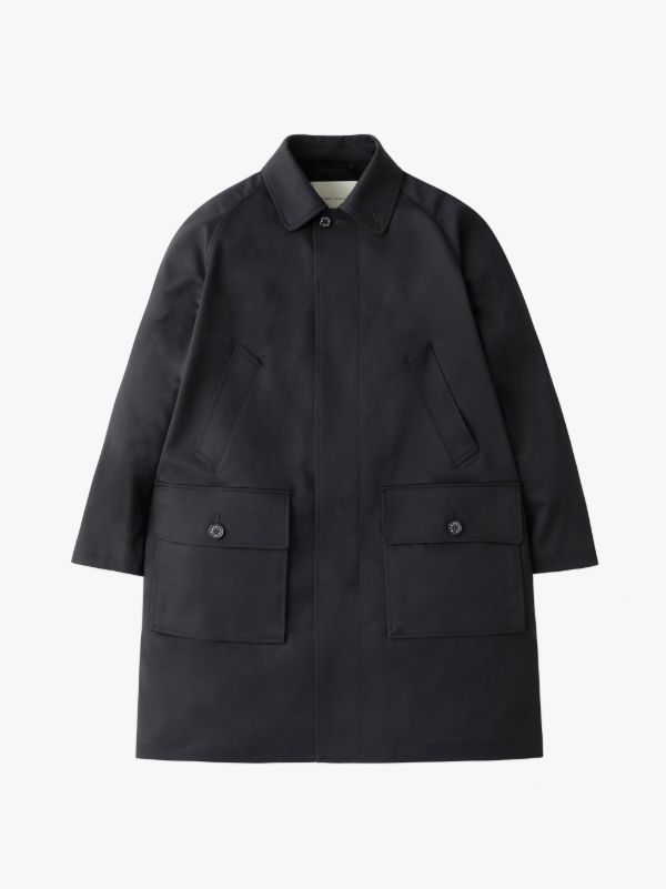 BORNESS LONG FIELD COAT BLACK | GMH-1037 | MACKINTOSH