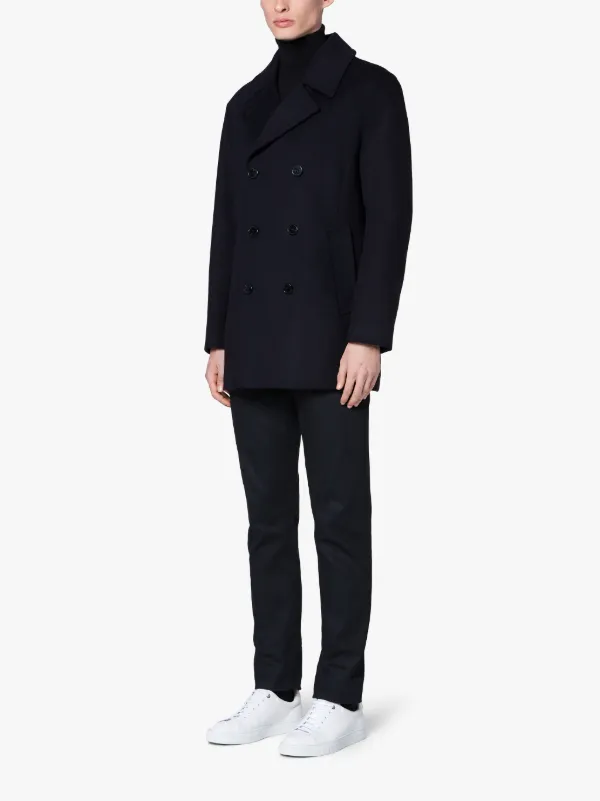 emporio armani peacoat