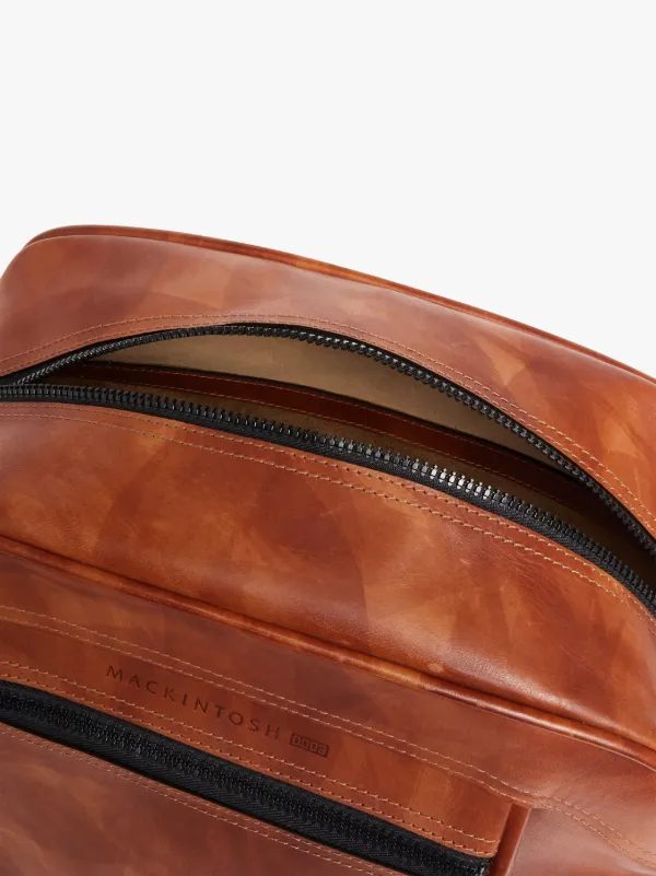 Brown Leather 0003 Bowling Bag