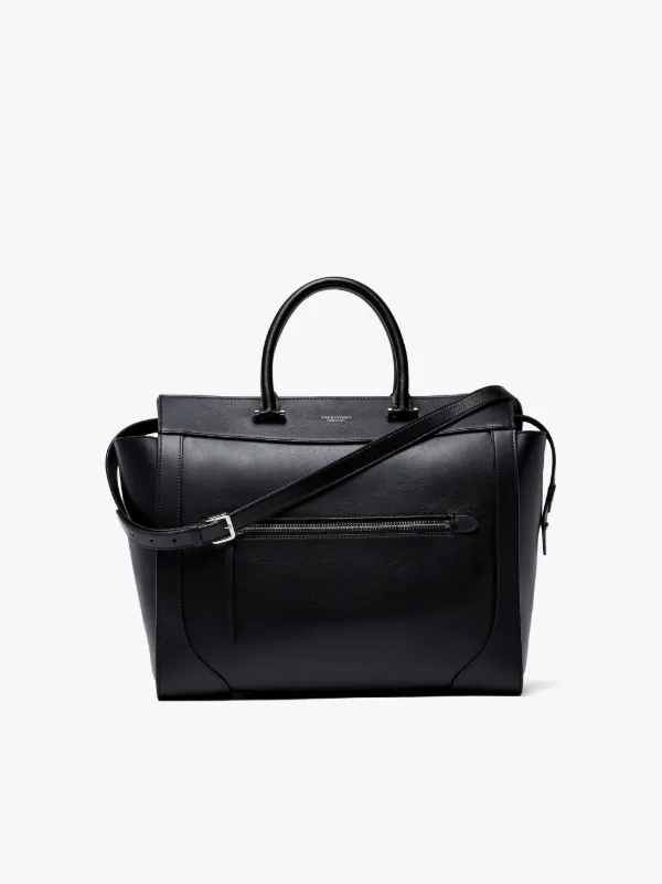 Brown Leather Boston Bag | ACC-001