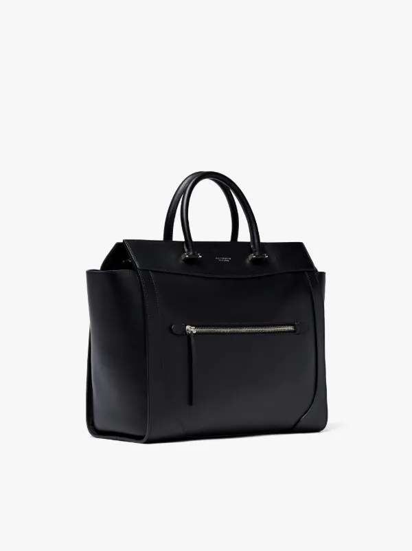 Brown Leather Boston Bag | ACC-001