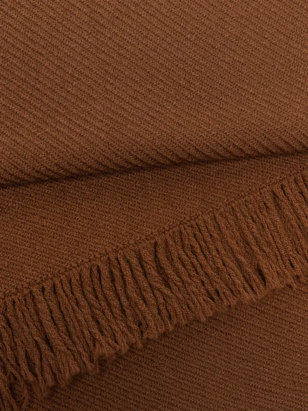 Brown Merino Wool Scarf | ACC-023