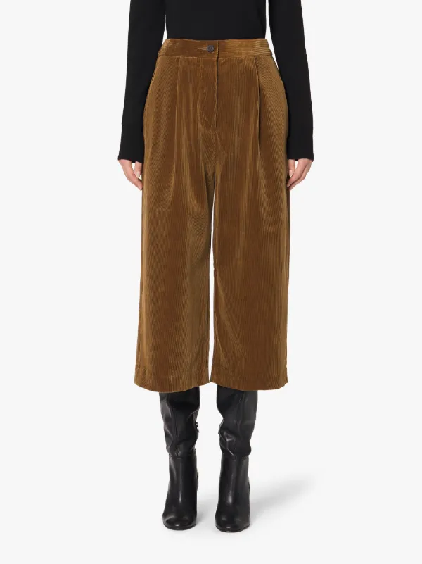 Brown Wide Corduroy Trousers