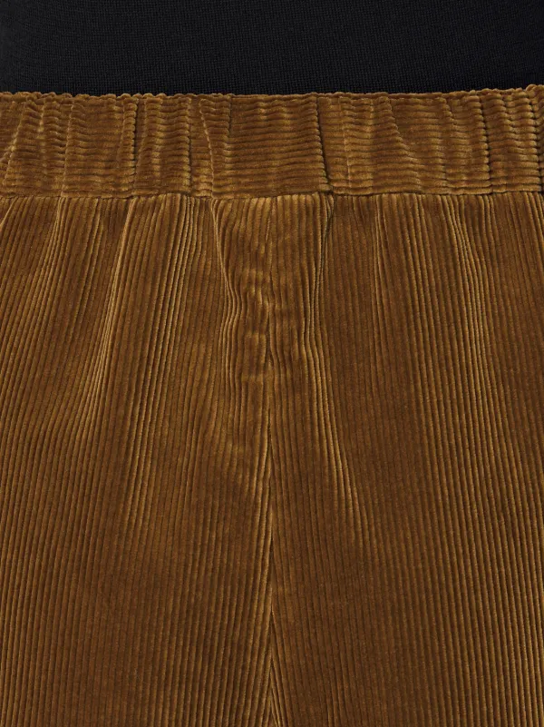 Brown Wide Corduroy Trousers