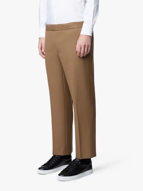 Camel Wool Trousers