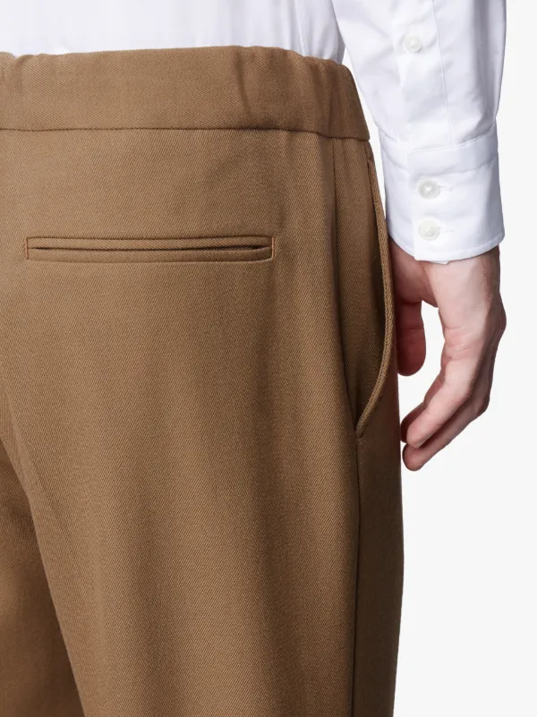 Camel Wool Trousers