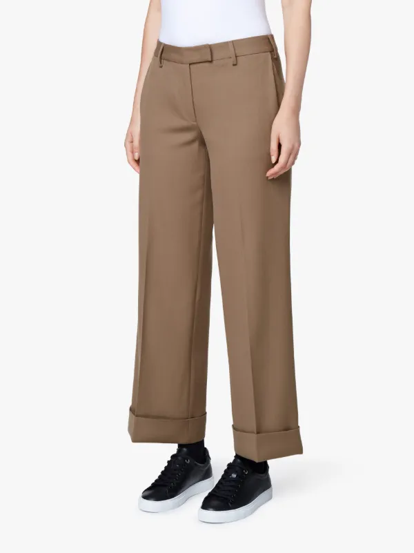 Camel Wool Trousers