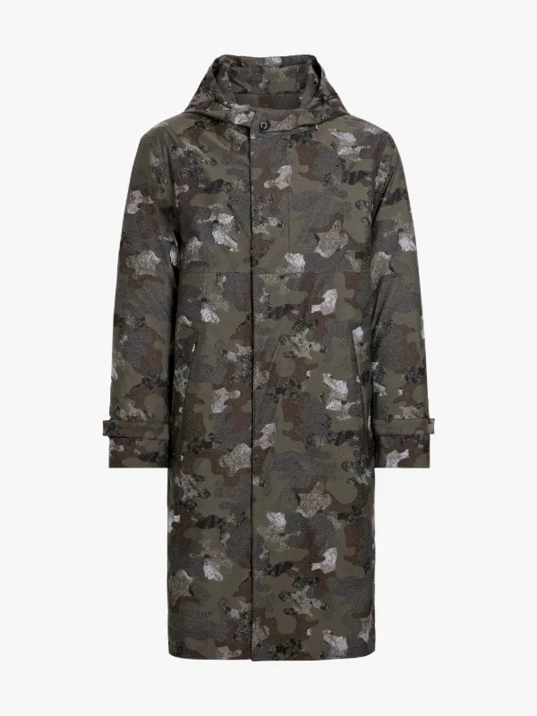 Camouflage eVent Hooded Coat GMH-003D