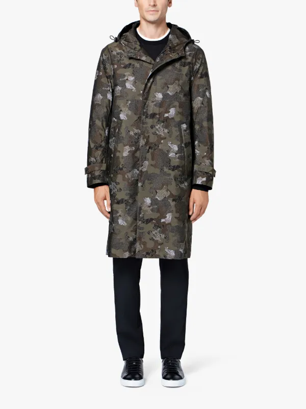 Camouflage eVent Hooded Coat GMH-003D