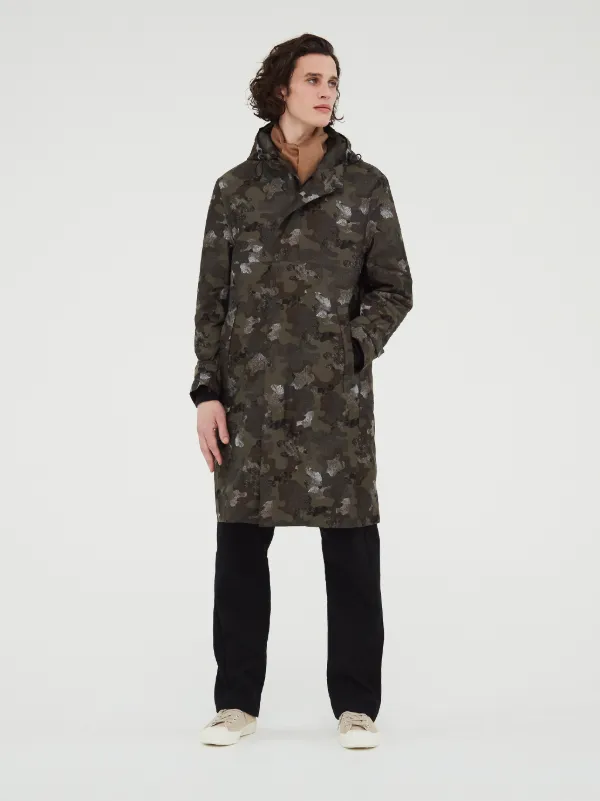 Camouflage eVent Hooded Coat GMH-003D