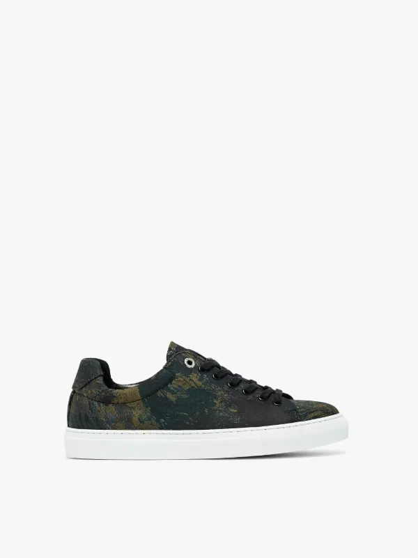 Camouflage Print Sneakers