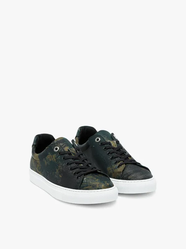 Camouflage Print Sneakers