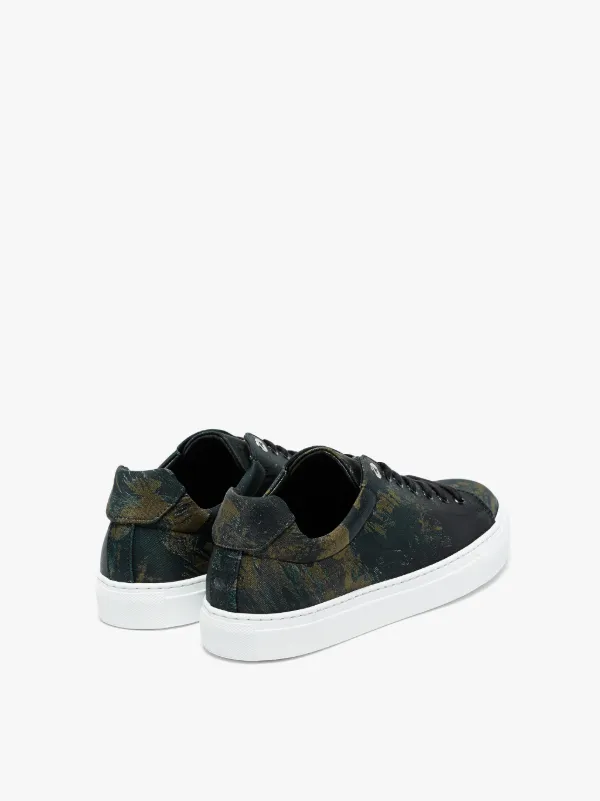 Camouflage Print Sneakers