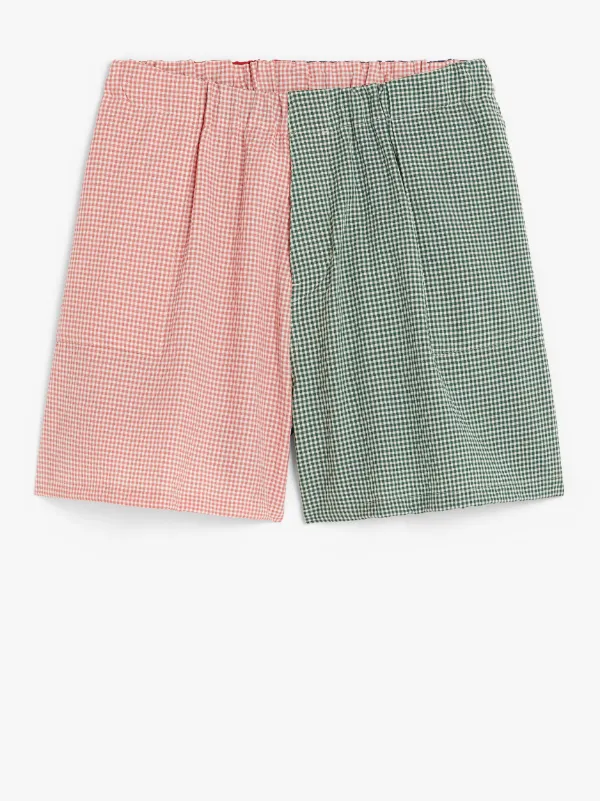 CAPTAIN Cotton Colour Block Cotton Shorts