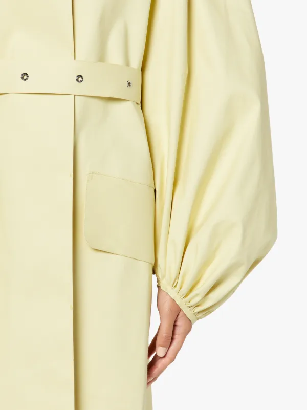 CECILIE BAHNSEN Daffodil Bonded Cotton Coat