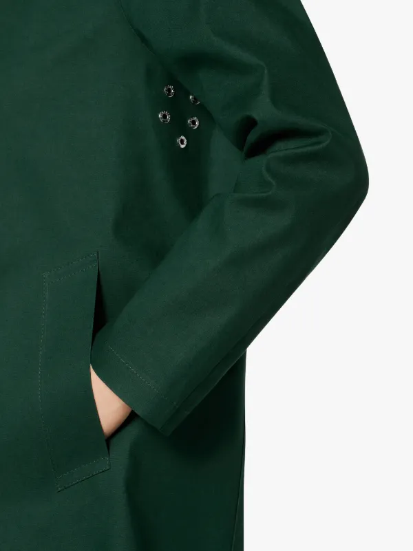 Cedar Green Bonded Cotton Hooded Coat LR-021