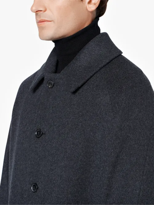 wool and cashmere overcoat