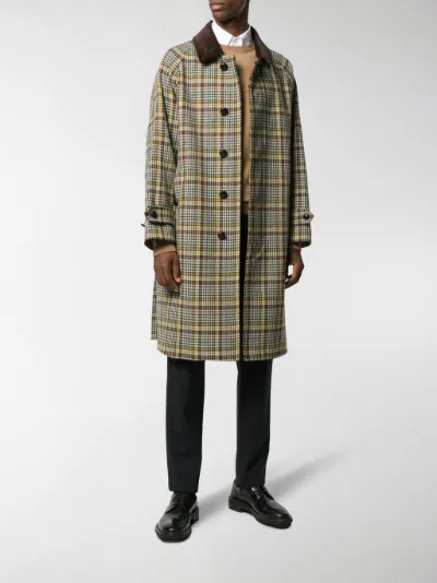 mackintosh check coat