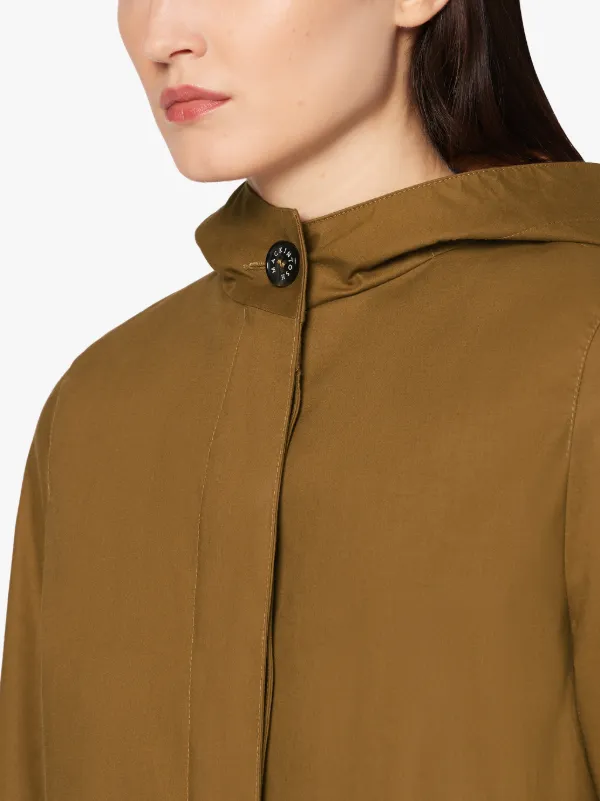 CHRYSTON Bronze RAINTEC Cotton Hooded Coat | LM-1019FD