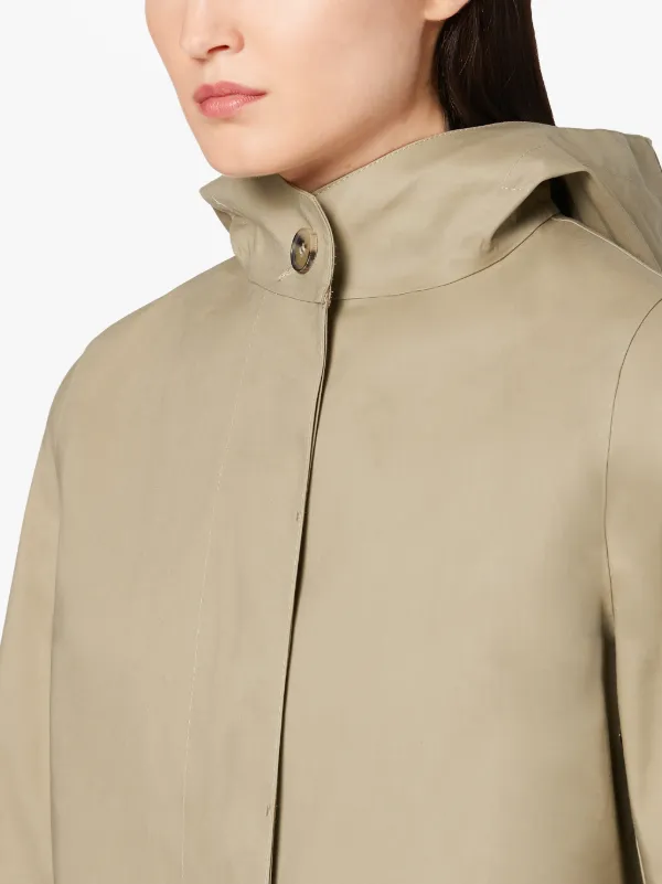 CHRYSTON Fawn Bonded Cotton Hooded Coat | LR-1002D