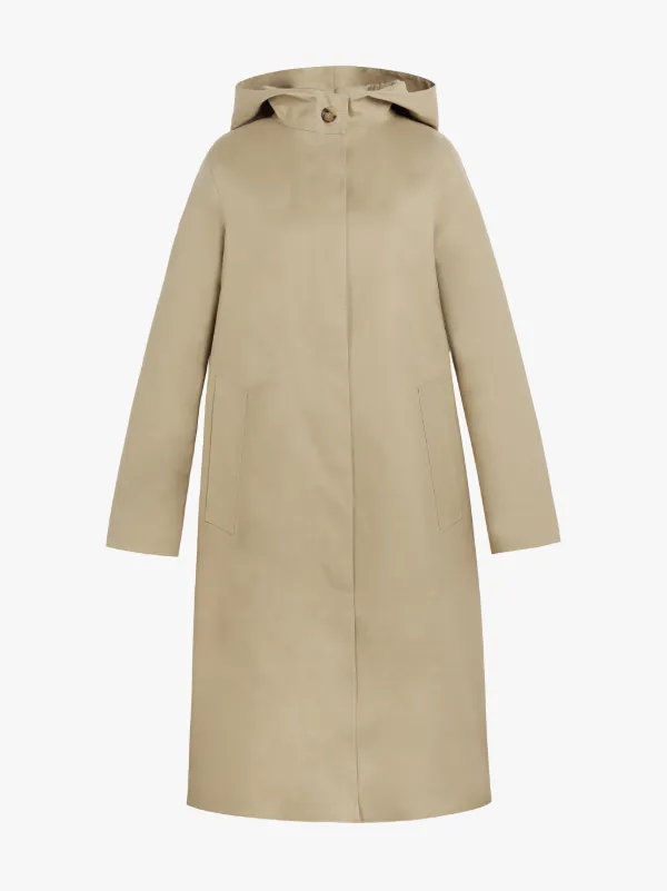 CHRYSTON Fawn Bonded Cotton Hooded Coat | LR-1002D