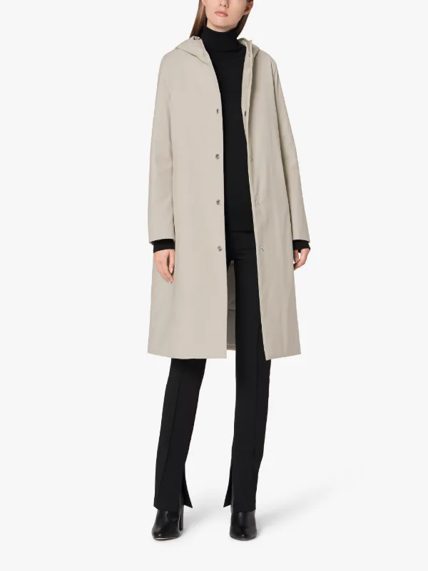 CHRYSTON Sand Storm System Wool THINDOWN Hooded Coat | LM-1019FD