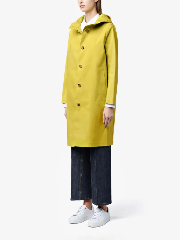 Citronelle Bonded Cotton Hooded Coat