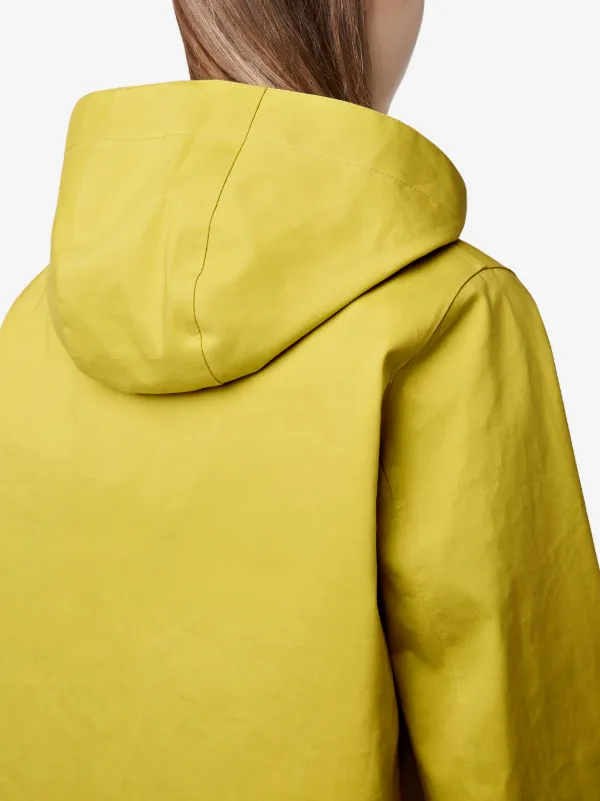 Citronelle Bonded Cotton Hooded Coat