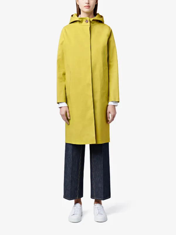 Citronelle Bonded Cotton Hooded Coat