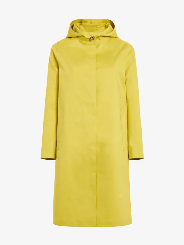 Citronelle Bonded Cotton Hooded Coat