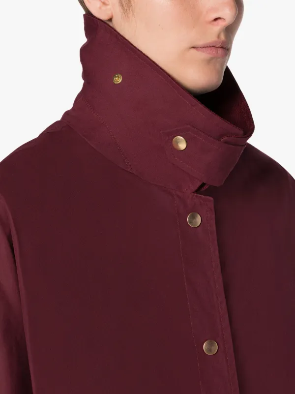 Burgundy hot sale field jacket