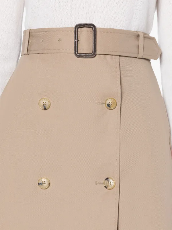 CORBY Sand Cotton Skirt