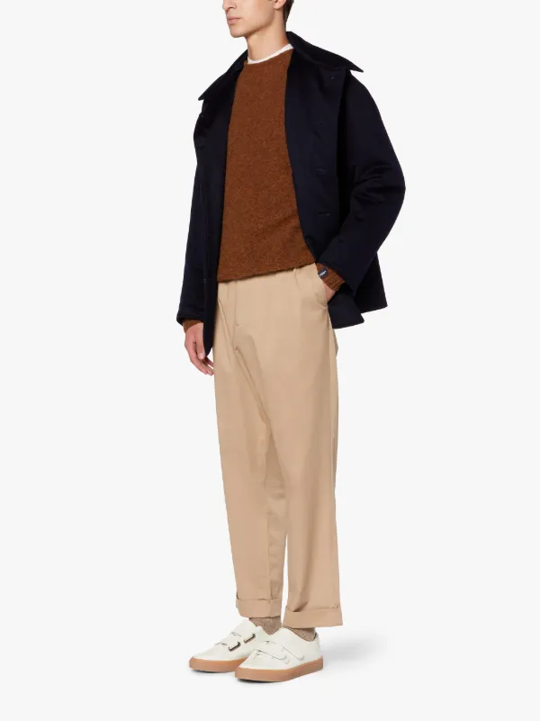 CORPUS Navy Storm System Wool Thermal Blazer | GQC-108