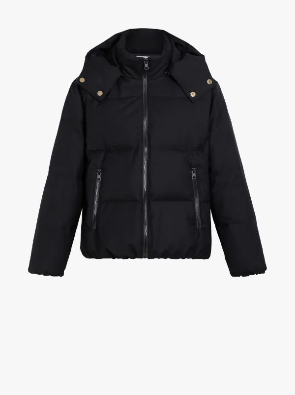 CULRAIN Black Wool & Mohair Down Jacket | GDH-1001