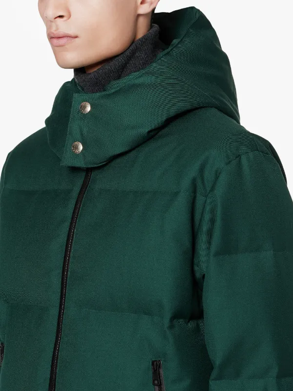 CULRAIN Green Wool & Mohair Down Jacket | GDH-1001