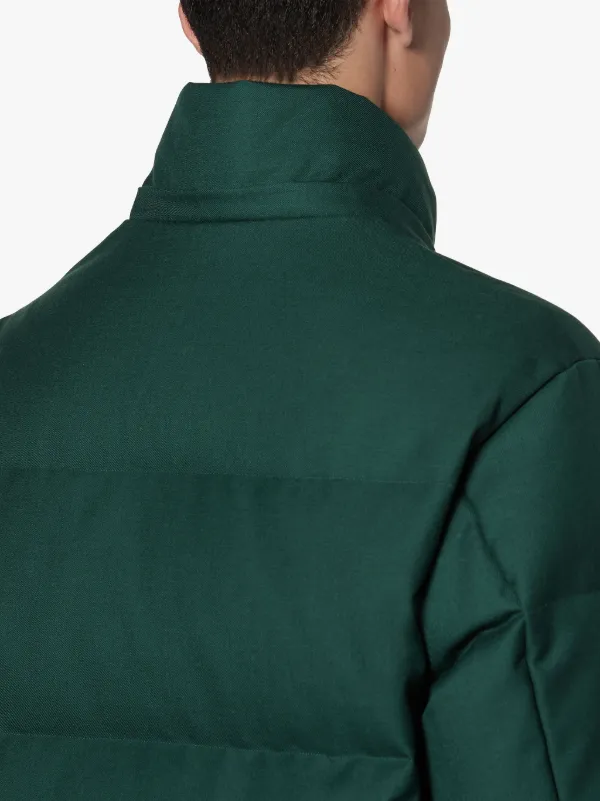 CULRAIN Green Wool & Mohair Down Jacket | GDH-1001