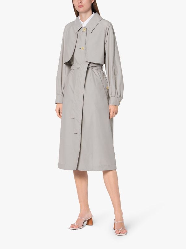 DALMALLY Sand Rain System Wool Blend Trench Coat | LM-1031B