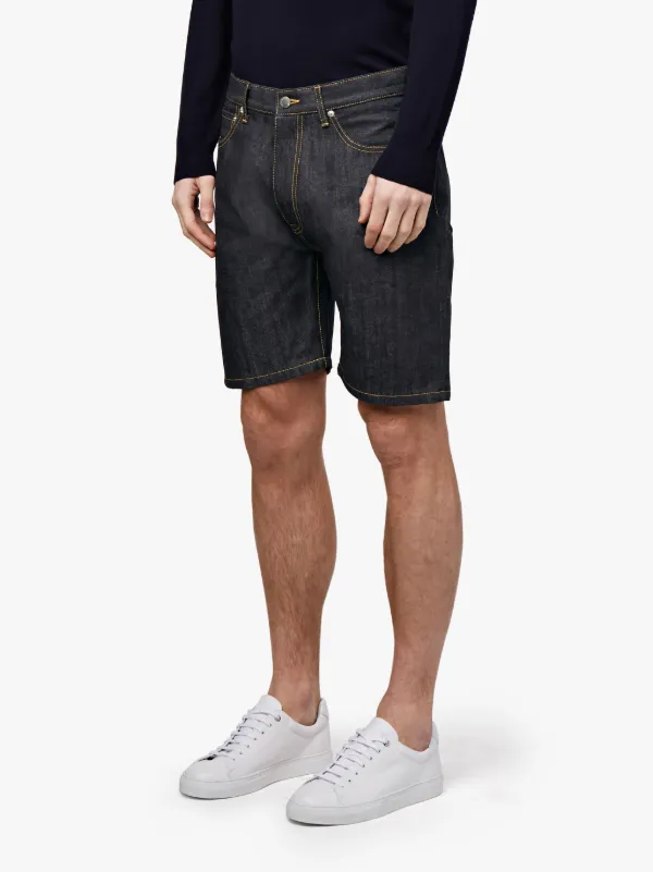 Dark Indigo Denim Shorts