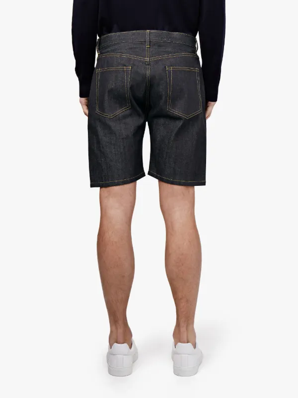 Dark Indigo Denim Shorts