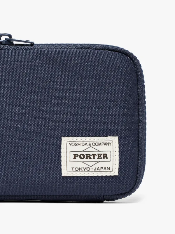 Dark Navy Porter Long Zip Wallet | Mackintosh