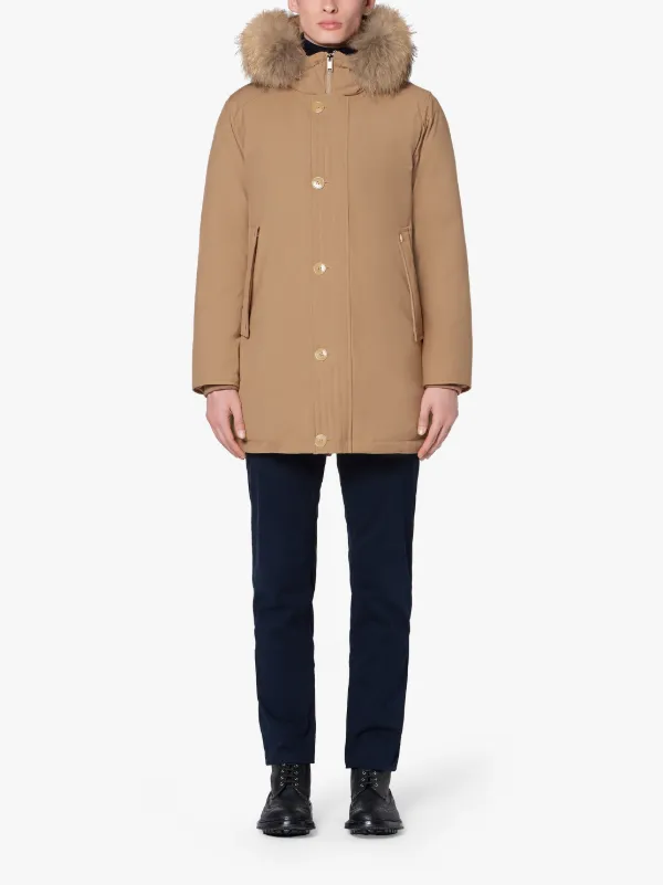 DORNOCH Camel Wool Down Parka | GD-1001