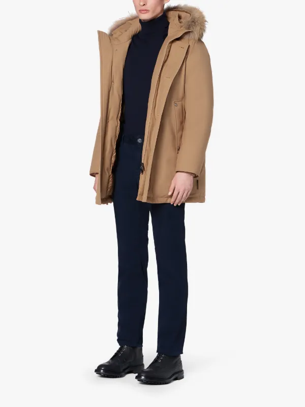 DORNOCH Camel Wool Down Parka | GD-1001