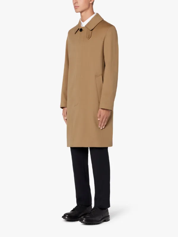 DUNKELD Camel Storm System Wool 3/4 Coat |GM-1001F