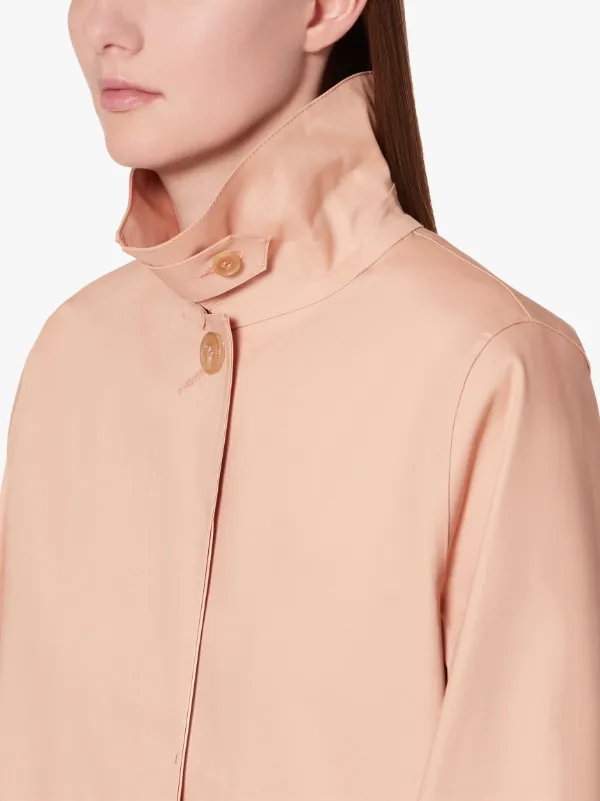 DUNKELD Light Brown Bonded Cotton 3/4 Coat | LR-1001D