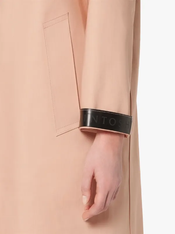 DUNKELD Light Brown Bonded Cotton 3/4 Coat | LR-1001D