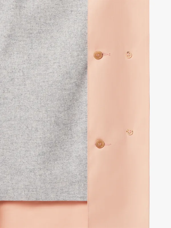 DUNKELD Light Brown Bonded Cotton 3/4 Coat | LR-1001D