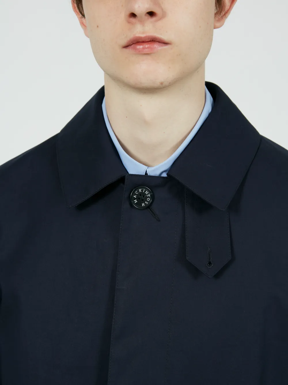 DUNKELD SHORT COAT NAVY | GM-1002FD | MACKINTOSH