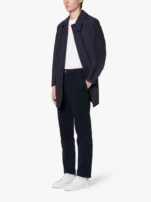 レインシステム ウールブレンド ステンカラーコート ショート Dunoon Gm 1002b Mackintosh
