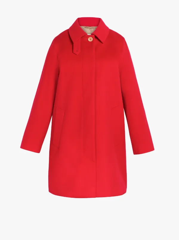 DUNOON Scarlet Storm System Wool 3/4 Coat | LM-1021F